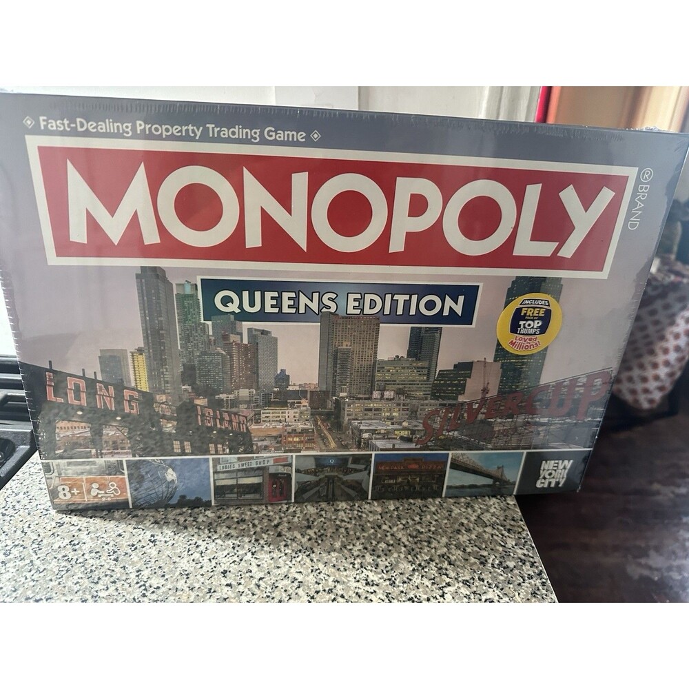 Queens, NY Monopoly Board Game - New & Sealed